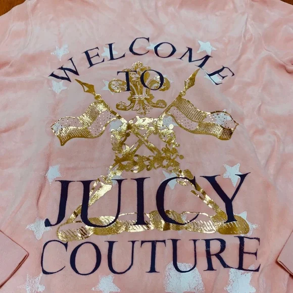 Juicy Couture Y2K vintage velour hoodie & pant - Picture 3 of 9
